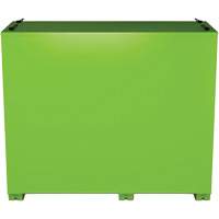 Armoire ventil&eacute;e pour le rangement d'&eacute;PI sur place, Acier, Vert lime haute visibilit&eacute; TGS INDUSTRIEL