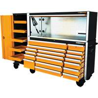 MEGAMOD Mechanics Tool Set in Premium Modular Foam Trays with Tool Storage & Shop Equipment, 1629 Pieces TGS INDUSTRIEL