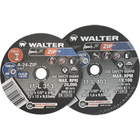 Zip Cut-Off Wheel, 4" x 1/4", 3/8" Arbor, Type 1 TGS INDUSTRIEL