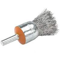 Brosses mont&eacute;es &agrave; fils cr&ecirc;p&eacute;s, 1/2", Fils 0,01", Tige 1/4" TGS INDUSTRIEL