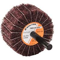 Meule &agrave; lamelles abrasives Two-In-One TGS INDUSTRIEL