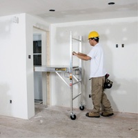 &eacute;chafaudages mobiles - &eacute;chafaudage maxi carr&eacute;, Cadre Aluminium, 74" p x 75" h TGS INDUSTRIEL