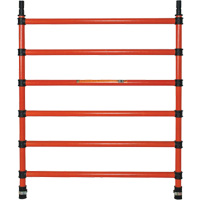 Composants pour &eacute;chafaudages la tour en fibre de verre, Montant d'extr&eacute;mit&eacute;, 47" la x 60" h TGS INDUSTRIEL