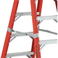 6600 AA Series Industrial Extra Heavy-Duty 2-Way Stepladders, Fibreglass, 375 lbs. Capacity, 4' TGS INDUSTRIEL