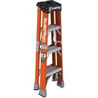 Step Ladder, 4', Fibreglass, 375 lbs. Capacity, Type 1AA TGS INDUSTRIEL
