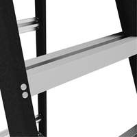 Escabeau avec plateau &agrave; peinture, 10', Fibre de verre, Capacit&eacute; 250 lb, Type 1 TGS INDUSTRIEL