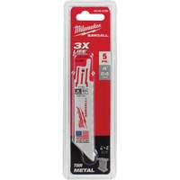 Sawzall&reg; Reciprocating Saw Blades, Bi-Metal, 24 TPI, 4" L x 3/4" W TGS INDUSTRIEL