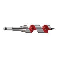 Ship Auger Drill Bit, 1-1/8" Diameter, 3" Flute, 7/16" Hex Shank TGS INDUSTRIEL