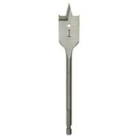 Flat Boring Bit, 7/16" Diameter, 1/4" Hex Shank, 6" Length TGS INDUSTRIEL