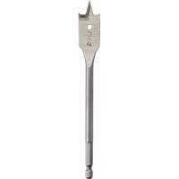 Flat Boring Bit, 3/4" Diameter, 1/4" Hex Shank, 6" Length TGS INDUSTRIEL