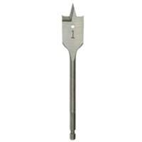 Flat Boring Bit, 13/16" Diameter, 1/4" Hex Shank, 6" Length TGS INDUSTRIEL