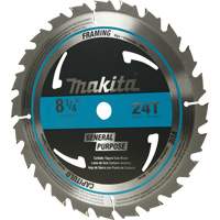 Carbide-Tipped Circular Framing Saw Blade, 8-1/4", 24 Teeth, Wood Use TGS INDUSTRIEL