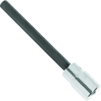 Douille &agrave; embout tr&egrave;s long, Hexagonale, 1/4" x 4-5/8" lo, Prise Prise carr&eacute;e 1/2" TGS INDUSTRIEL
