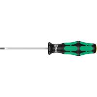 Tournevis pour vis &agrave; fente, Tige de 1/8", Ronde, 6-5/16" lo, Prise en Plastique TGS INDUSTRIEL