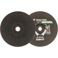 Depressed Centre Grinding Wheels - Aluminium Type 27, 9" x 1/8", 7/8" Arbor, Type 27 TGS INDUSTRIEL