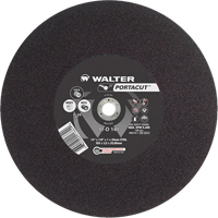 Meule &agrave; tronçonner rapide en acier inoxydable Portacut, 14" x 1/8", Arbre de 3/4", Type 1, Carbure de silicium, 5400 Tr/min TGS INDUSTRIEL