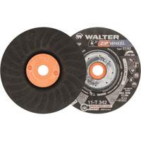 Meules &agrave; tronçonner renforc&eacute;es Zipcut vissables pour scies circulaires, 4-1/2" x 7/8", Arbre de 5/8"-11, Type 27, Oxyde d'aluminium, 13 300 Tr/min TGS INDUSTRIEL