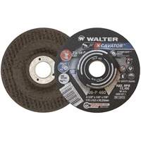 Meule XCAVATOR, 4-1/2" x 1/4", Arbre 7/8", Zirconium, Type 27 TGS INDUSTRIEL