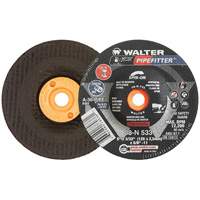 Meule PIPEFITTER, 5" x 3/32", Arbre 5/8"-11, Oxyde d'aluminium, Type 27 TGS INDUSTRIEL
