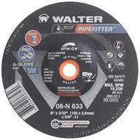 Meule PIPEFITTER, 6" x 3/32", Oxyde d'aluminium, Type 27 TGS INDUSTRIEL
