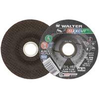 Meule FLEXCUT, 4-1/2", 36 Grain, Oxyde d'aluminium, 7/8", 13 300 Tr/min, Type 29 TGS INDUSTRIEL