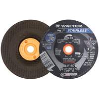 STAINLESS Grinding Wheel, 5" x 1/4", 5/8"-11 Arbor, Aluminum Oxide, Type 28S TGS INDUSTRIEL