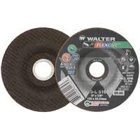 FLEXCUT Grinding Wheel, 5", 60 Grit, Aluminum Oxide, 7/8", 12200 RPM, Type 29 TGS INDUSTRIEL