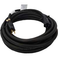 Heavy-Duty Neoprene Extension Cords, Indoor/Outdoor, SOOW, 14/3 AWG, 15 A, 25' TGS INDUSTRIEL