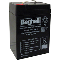 Sealed Lead Acid Batteries, 6 V, 5 Ah TGS INDUSTRIEL