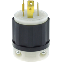 Industrial Grade Locking Device, Nylon, 20 Amps, 125 V/250 V, L14-20P TGS INDUSTRIEL