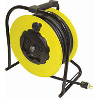 Hand-Wind Electric Cable Reels, 12", 15 A TGS INDUSTRIEL
