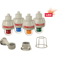 Lumi&egrave;res d'avertissement DEL antid&eacute;flagrantes avec technologie XLT, Continu/Clignotement, Ambr&eacute;e TGS INDUSTRIEL