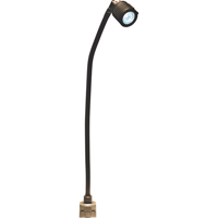LS Series High-Output Flexible Light, 5 W, LED, 20" Neck, Black TGS INDUSTRIEL