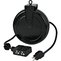 Cord Reel - Industrial, 20', SJTOW, 12/3/3-Dec Gauge, 15 A TGS INDUSTRIEL