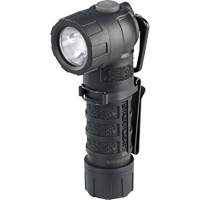 Lampe de poche &agrave; angle droit PolyTac 90 X, DEL, Piles CR123A, Polym&egrave;re TGS INDUSTRIEL