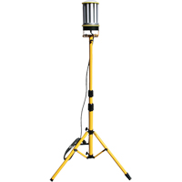 Lampe &agrave; couverture large Beacon 360 avec tr&eacute;pied, DEL, 120 W, 13 000 lumens, Boîtier en Aluminium TGS INDUSTRIEL