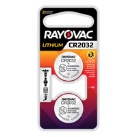 CR2032 Lithium Coin Cell Batteries, 3 V TGS INDUSTRIEL