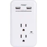 Chargeur USB Prime avec protection contre la surtension TGS INDUSTRIEL