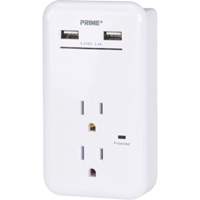 Chargeur USB Prime avec protection contre la surtension TGS INDUSTRIEL