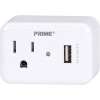Chargeur USB Prime avec protection contre la surtension TGS INDUSTRIEL