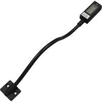 LED Gooseneck Maplight, 1 W, LED, 12" Neck, Black TGS INDUSTRIEL