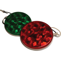 Trousse de conversion d'ampoule DEL de signalisation arr&ecirc;t & d&eacute;part, Plastique, 4" la x 1" p x 4" h TGS INDUSTRIEL