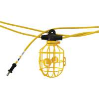 Heavy-Duty Moulded Stringlights, 5 Lights, 600" L, Plastic Housing TGS INDUSTRIEL