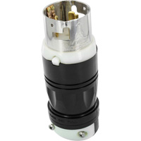 California Style Locking Plug, Nylon, 50 Amps, 120 V/250 V, Non-NEMA TGS INDUSTRIEL