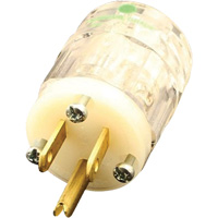 Hospital Grade Extension Plug, Nylon, 15 Amps, 125 V TGS INDUSTRIEL