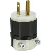 Hospital Grade Extension Plug, Nylon, 20 Amps, 125 V TGS INDUSTRIEL