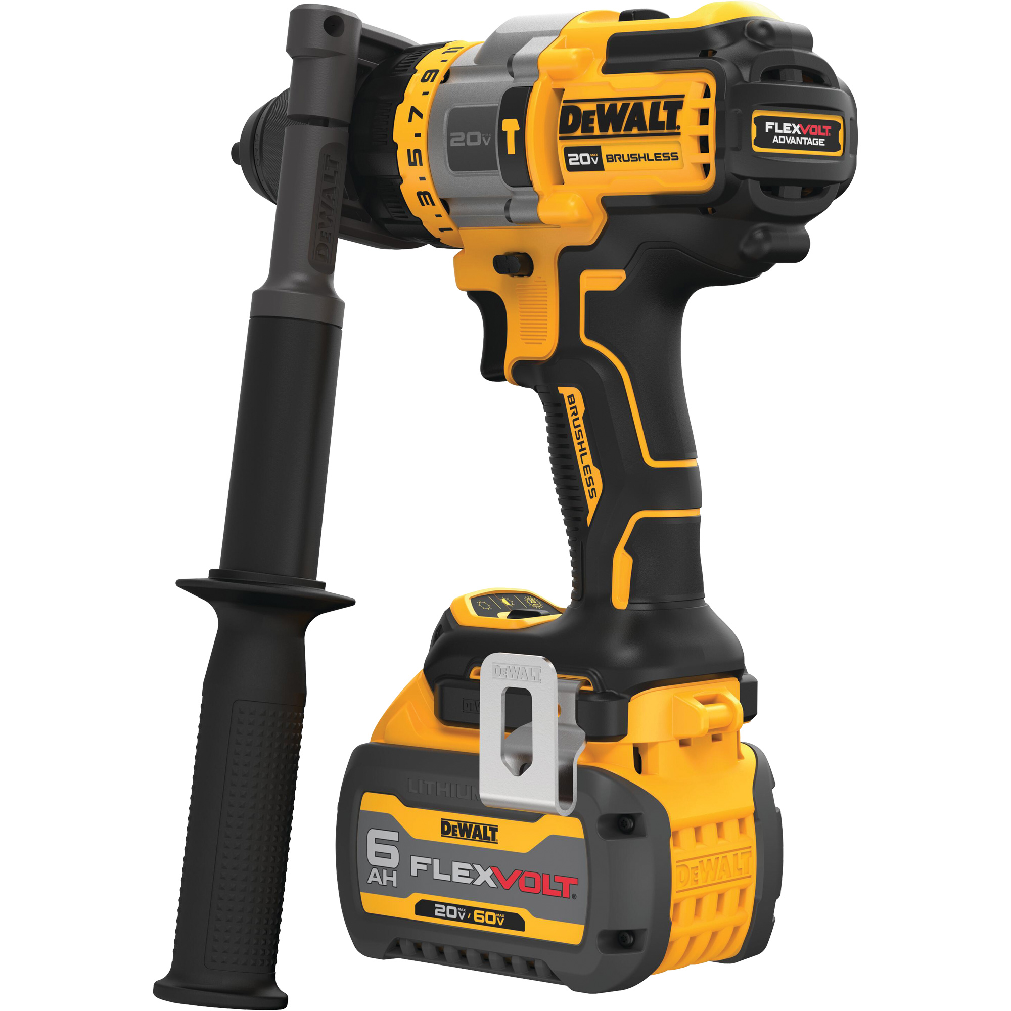 Powerplus POWX00450 perceuse-visseuse à percussion sans fil 20V + 2